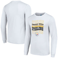 Pittsburgh Steelers Starter Team Name Graphic Long Sleeve T-Shirt | NFL Outlet