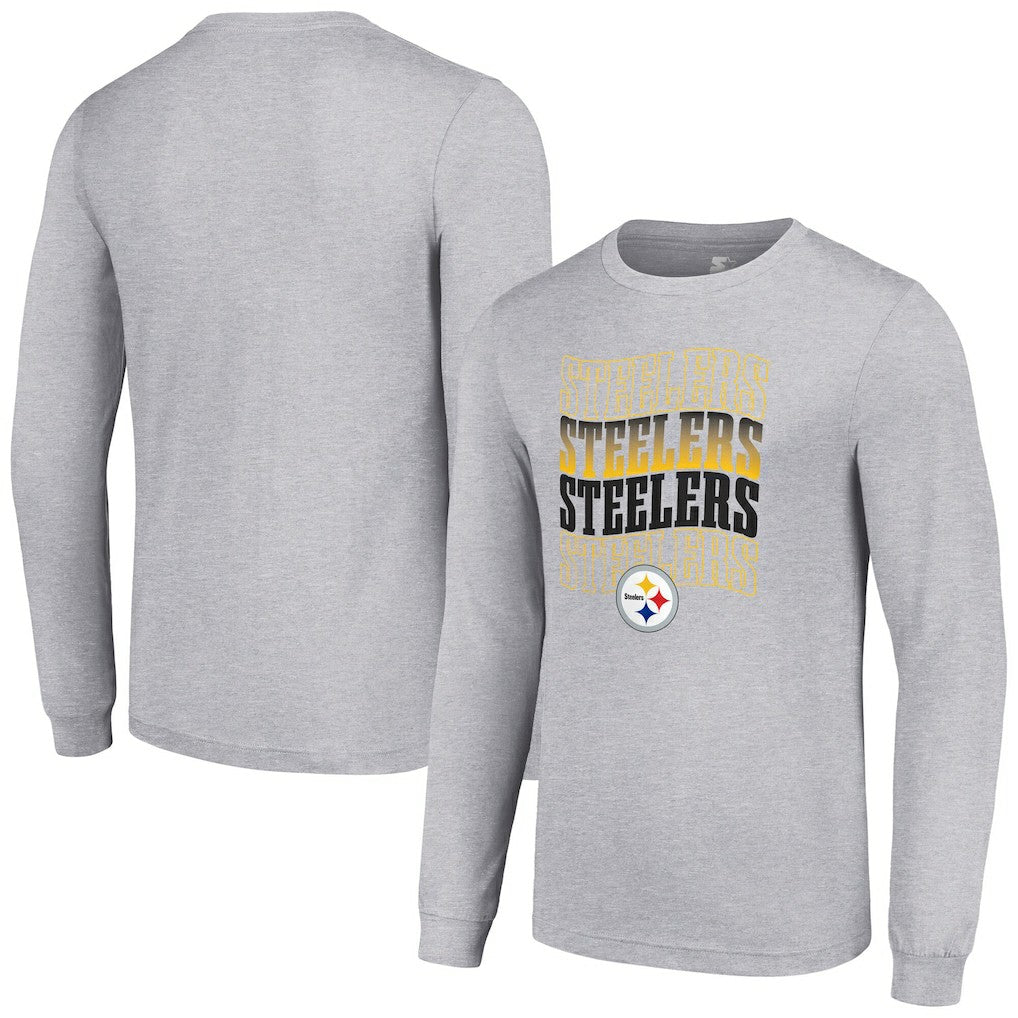 Pittsburgh Steelers Starter Team Name Graphic Long Sleeve T-Shirt | NFL On sale