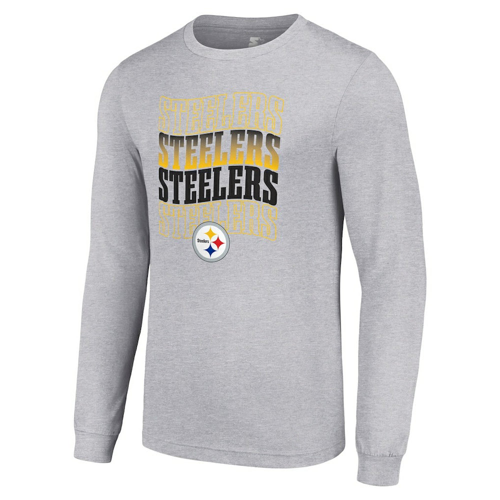 Pittsburgh Steelers Starter Team Name Graphic Long Sleeve T-Shirt | NFL On sale