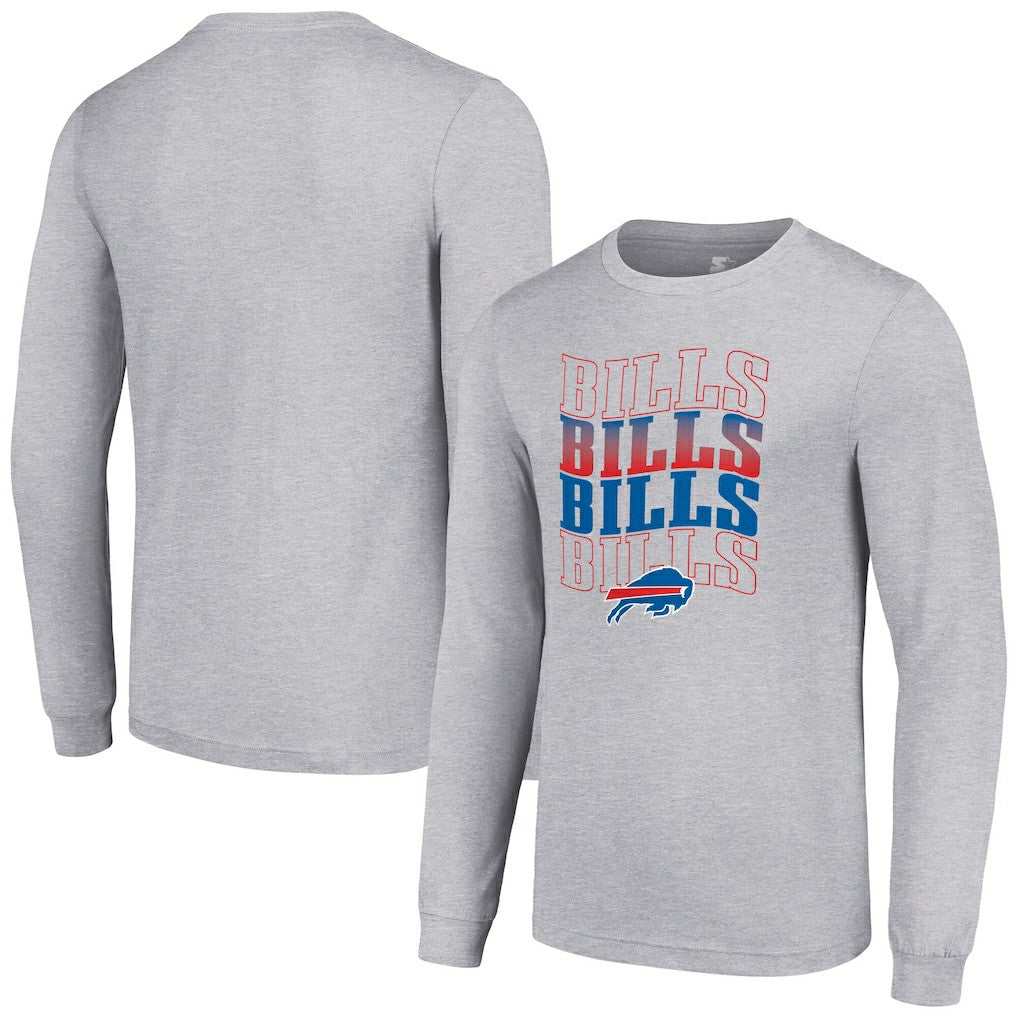 Buffalo Bills Starter Team Name Graphic Long Sleeve T-Shirt | NFL Sale