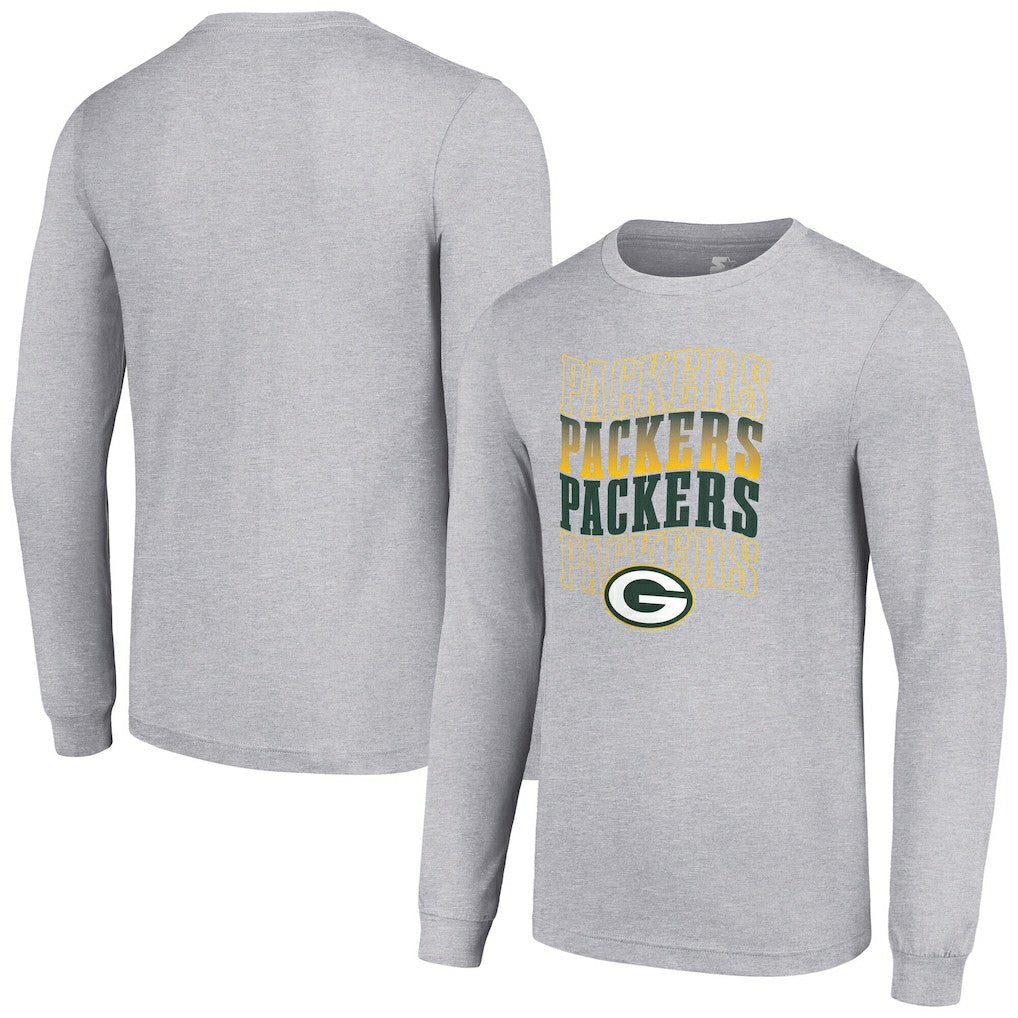 Green Bay Packers Starter Team Name Graphic Long Sleeve T-Shirt | NFL On sale