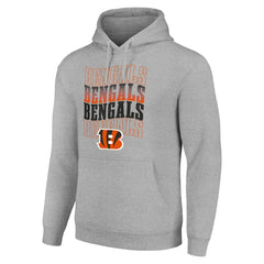 Cincinnati Bengals Starter Four Team Name Logo Fleece Pullover Hoodie | NFL Near me