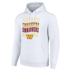 Washington Commanders Starter Four Team Name Logo Fleece Pullover Hoodie | NFL Hot