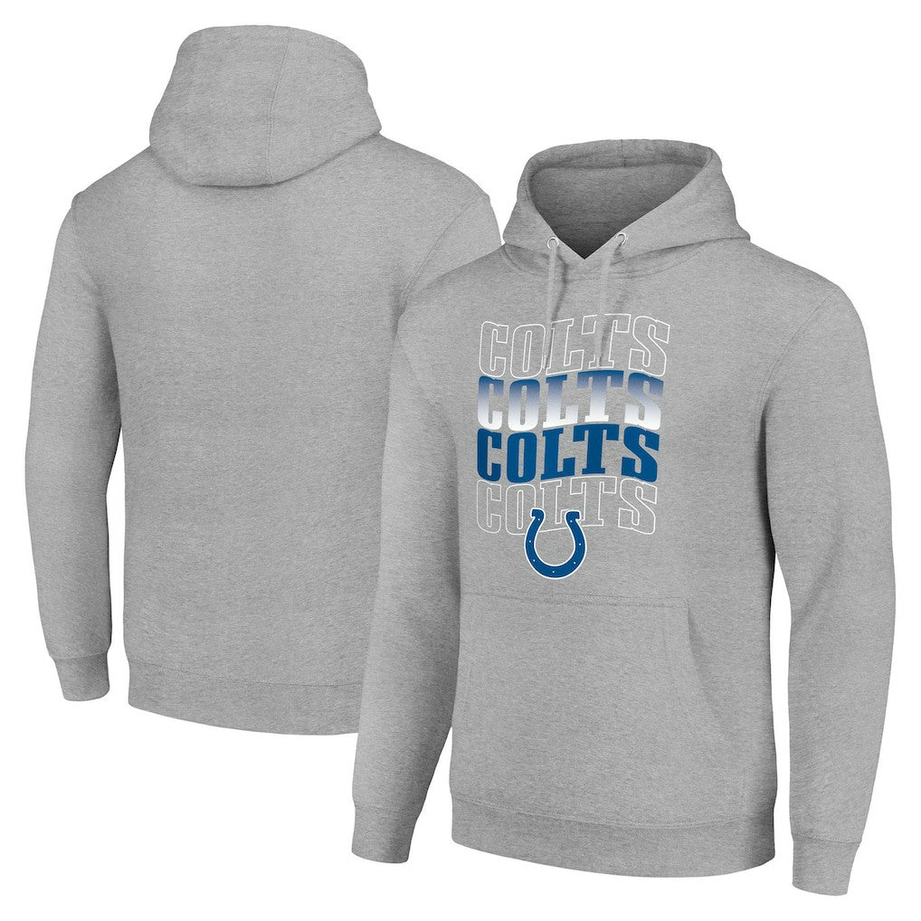 Indianapolis Colts Starter Four Team Name Logo Fleece Pullover Hoodie | NFL On sale