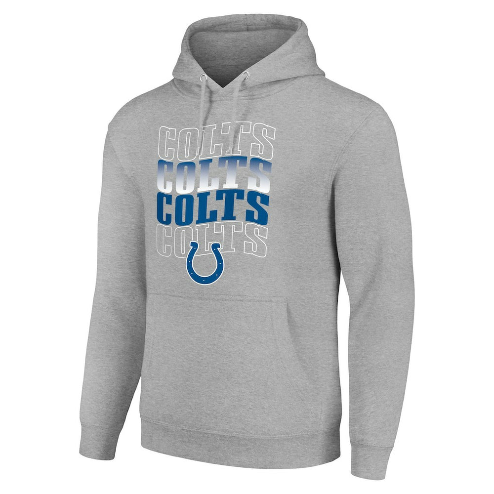 Indianapolis Colts Starter Four Team Name Logo Fleece Pullover Hoodie | NFL On sale