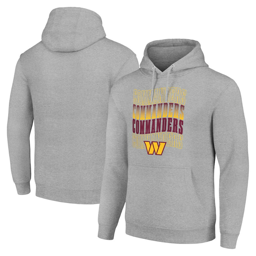 Washington Commanders Starter Four Team Name Logo Fleece Pullover Hoodie | NFL Online