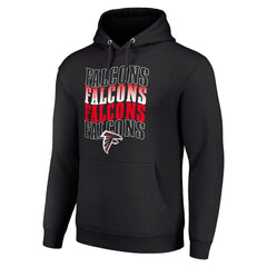 Atlanta Falcons Starter Four Team Name Logo Fleece Pullover Hoodie | NFL On sale