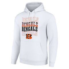 Cincinnati Bengals Starter Four Team Name Logo Fleece Pullover Hoodie | NFL Online
