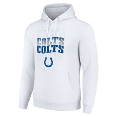 Indianapolis Colts Starter Four Team Name Logo Fleece Pullover Hoodie | NFL Near me