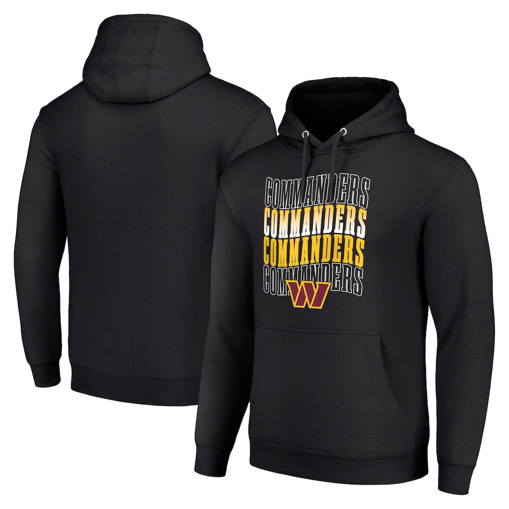 Washington Commanders Starter Four Team Name Logo Fleece Pullover Hoodie | NFL Sale
