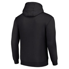 Philadelphia Eagles Starter Four Team Name Logo Fleece Pullover Hoodie | NFL Outlet