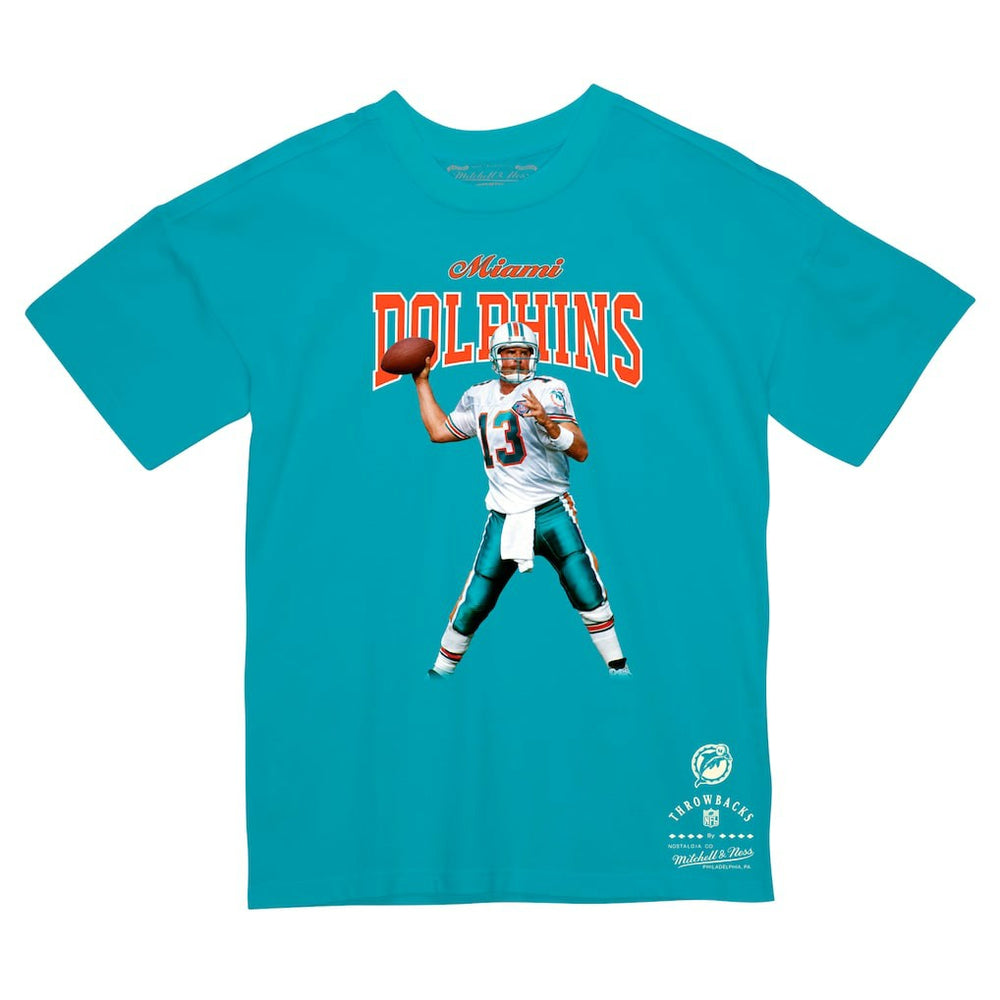 Miami Dolphins Dan Marino  Sideline Retired Player T-Shirt | NFL Outlet