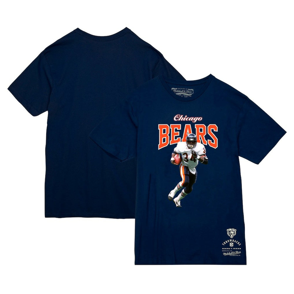 Chicago Bears Walter Payton  Sideline Retired Player T-Shirt | NFL New