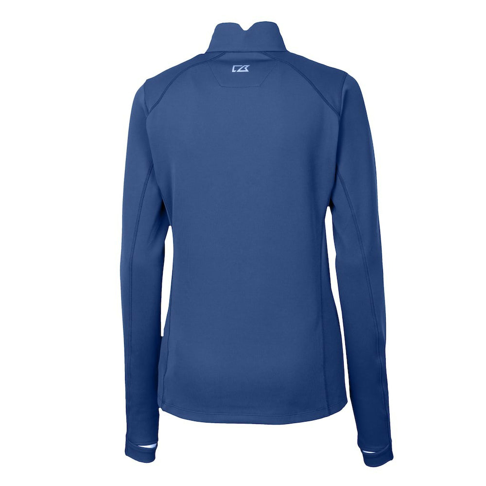 Buffalo Bills Cutter & Buck Women's Traverse Stretch Quarter-Zip Pullover Top | NFL Discount