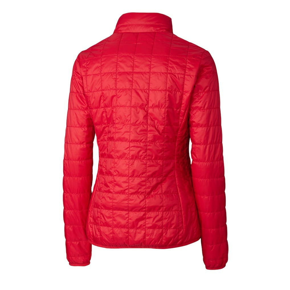 San Francisco 49ers Cutter & Buck Women's Rainier PrimaLoft Eco Insulated Full-Zip Puffer Jacket | NFL Discount