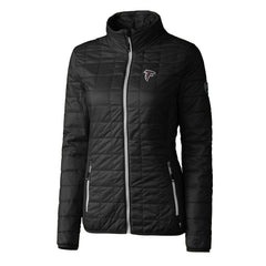 Atlanta Falcons Cutter & Buck Women's Rainier PrimaLoft Eco Insulated Full-Zip Puffer Jacket | NFL Hot