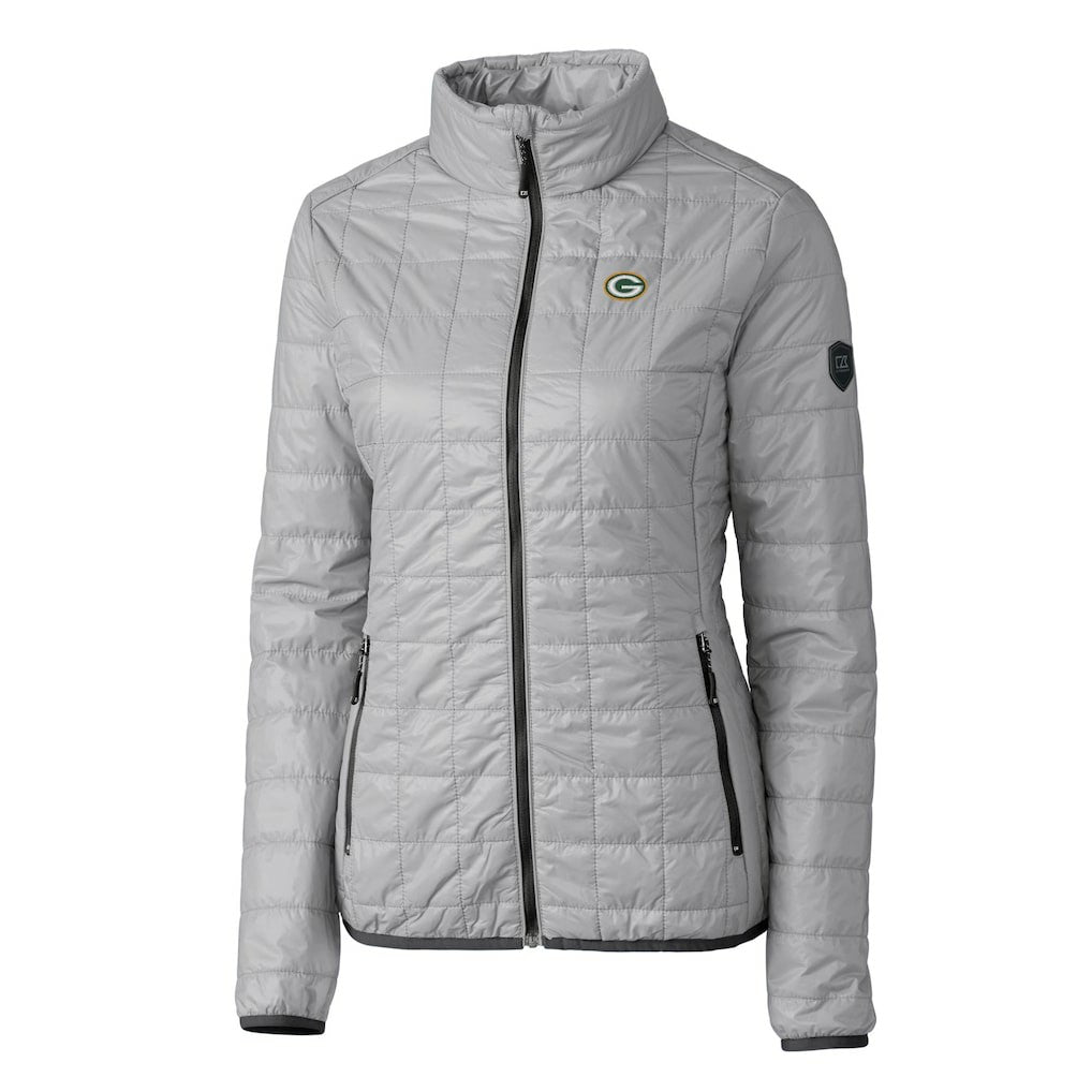 Green Bay Packers Cutter & Buck Women's Rainier PrimaLoft Eco Insulated Full-Zip Puffer Jacket | NFL Near me
