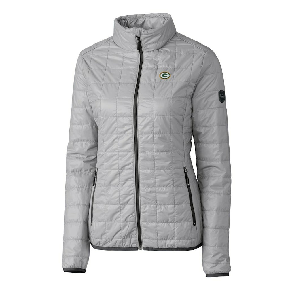 Green Bay Packers Cutter & Buck Women's Rainier PrimaLoft Eco Insulated Full-Zip Puffer Jacket | NFL Near me