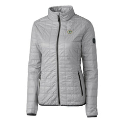 Green Bay Packers Cutter & Buck Women's Rainier PrimaLoft Eco Insulated Full-Zip Puffer Jacket | NFL Near me
