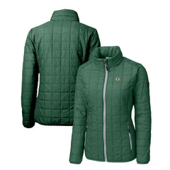 Green Bay Packers Cutter & Buck Women's Rainier PrimaLoft Eco Insulated Full-Zip Puffer Jacket | NFL On sale