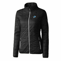 Detroit Lions Cutter & Buck Women's Rainier PrimaLoft Eco Insulated Full-Zip Puffer Jacket | NFL Online
