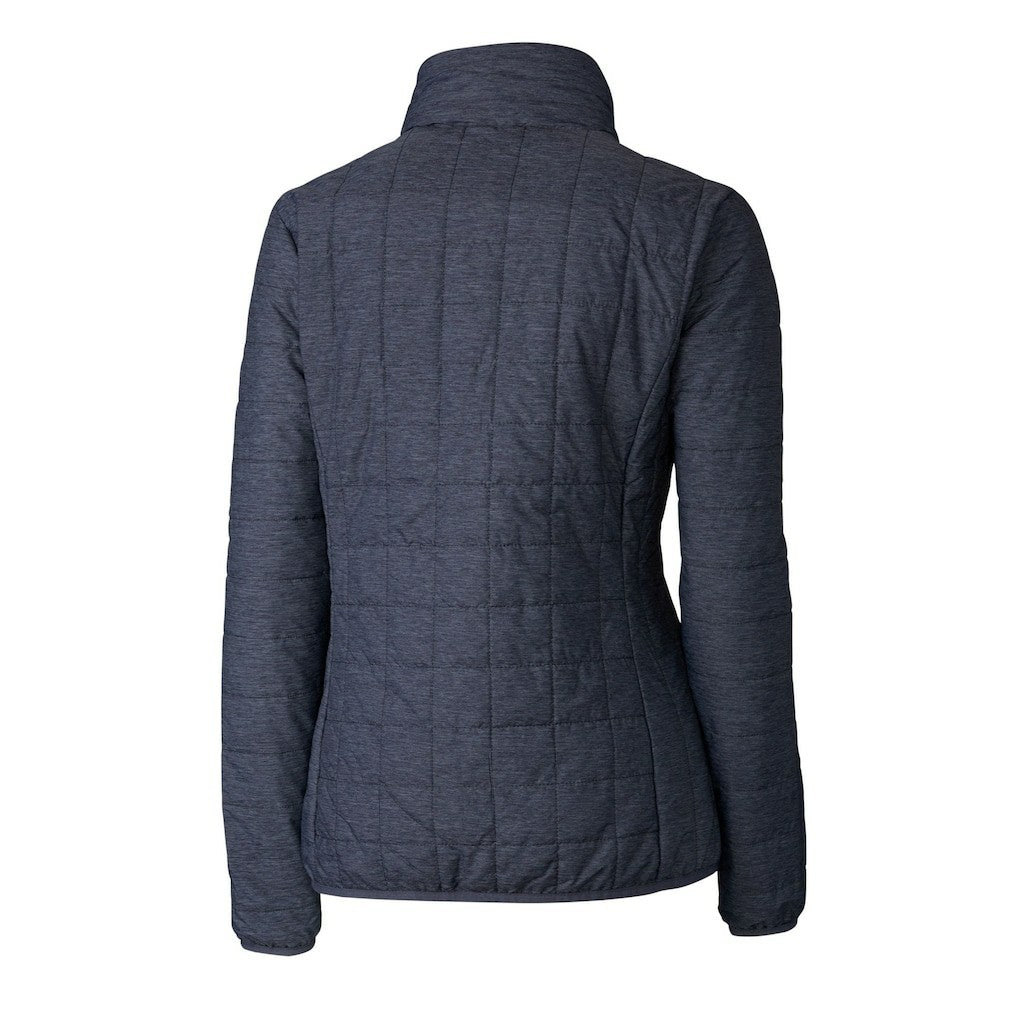 Chicago Bears Cutter & Buck Women's Rainier PrimaLoft Eco Insulated Full-Zip Puffer Jacket | NFL Outlet