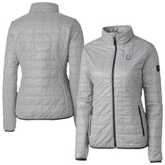 Indianapolis Colts Cutter & Buck Women's Rainier PrimaLoft Eco Insulated Full-Zip Puffer Jacket | NFL US