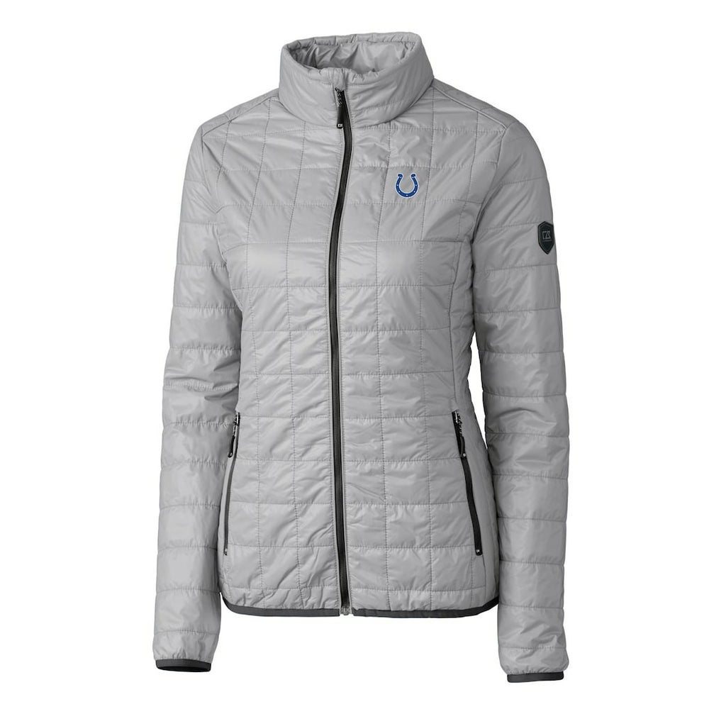 Indianapolis Colts Cutter & Buck Women's Rainier PrimaLoft Eco Insulated Full-Zip Puffer Jacket | NFL US