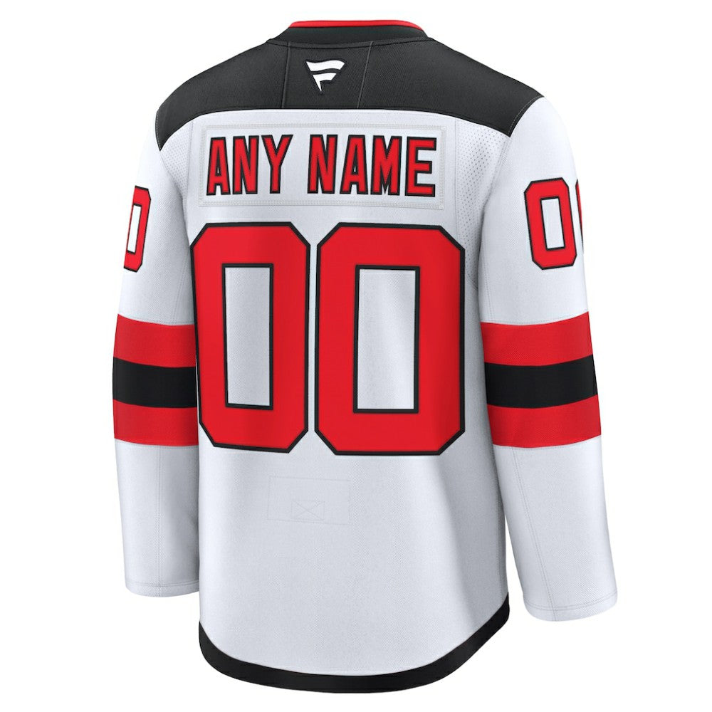 New Jersey Devils Fanatics Away Premium Custom Jersey -  NHL Jerseys