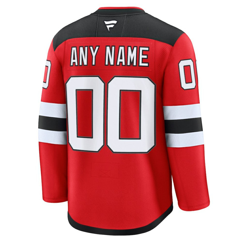 New Jersey Devils Fanatics Home Premium Custom Jersey -  NHL Jerseys