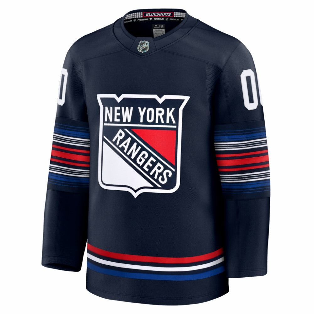 New York Rangers Fanatics Alternate Premium Custom Jersey -  NHL Jerseys
