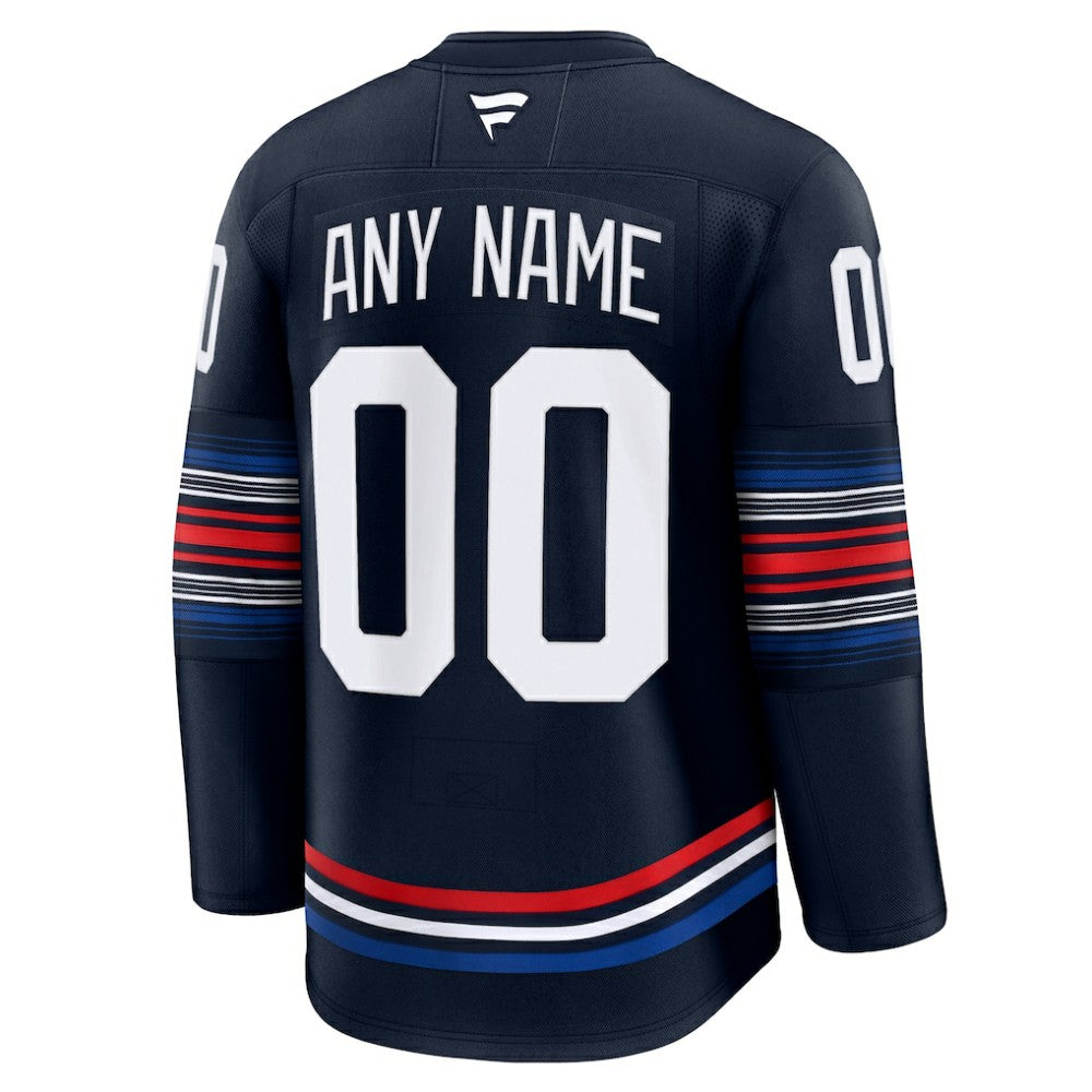 New York Rangers Fanatics Alternate Premium Custom Jersey -  NHL Jerseys