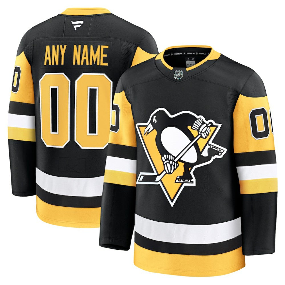 Pittsburgh Penguins Fanatics Home Premium Custom Jersey -  NHL Jerseys