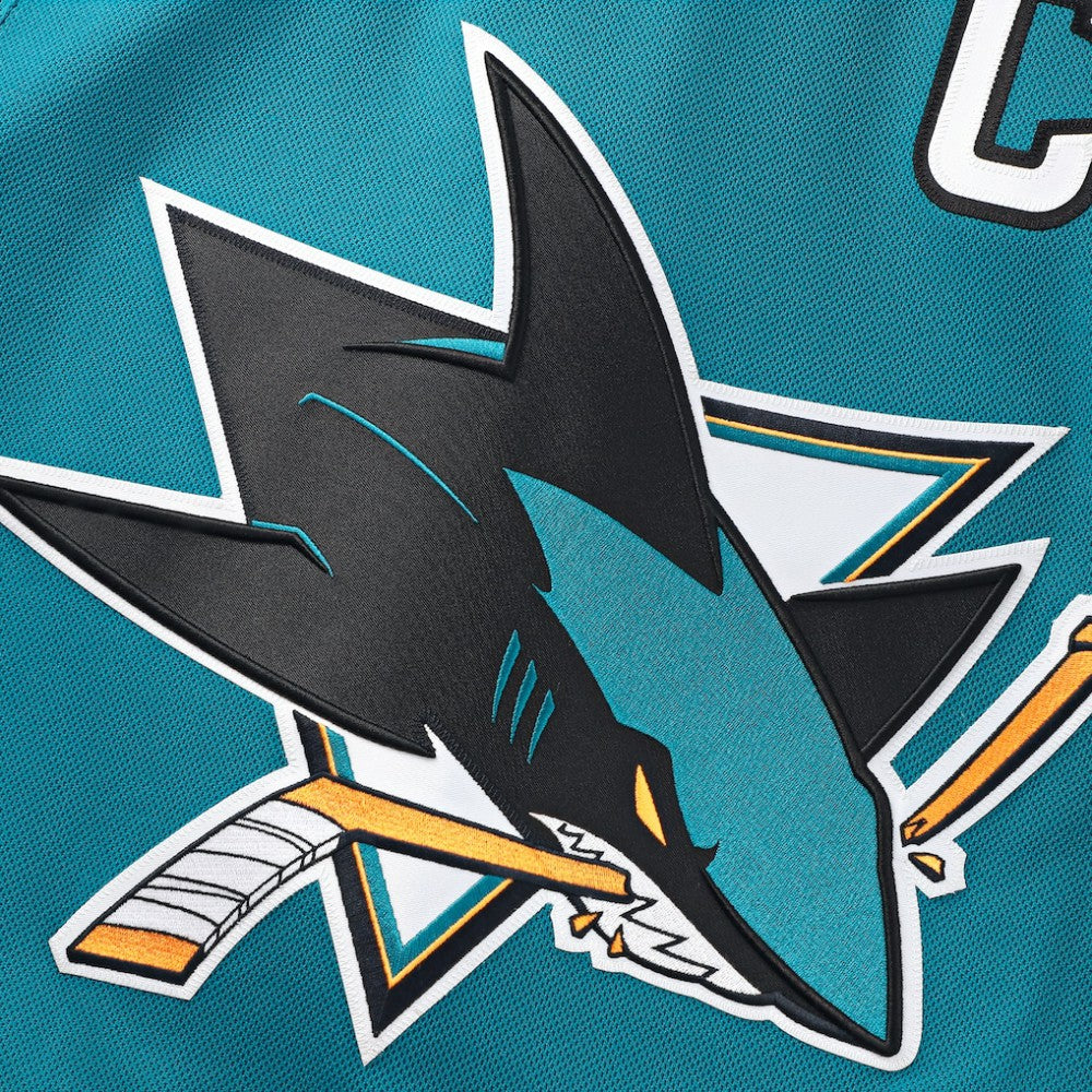 San Jose Sharks Fanatics Home Premium Custom Jersey -  NHL Jerseys