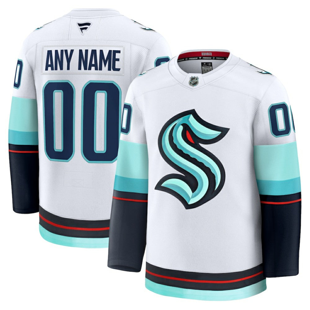Seattle Kraken Fanatics Away Premium Custom Jersey -  NHL Jerseys