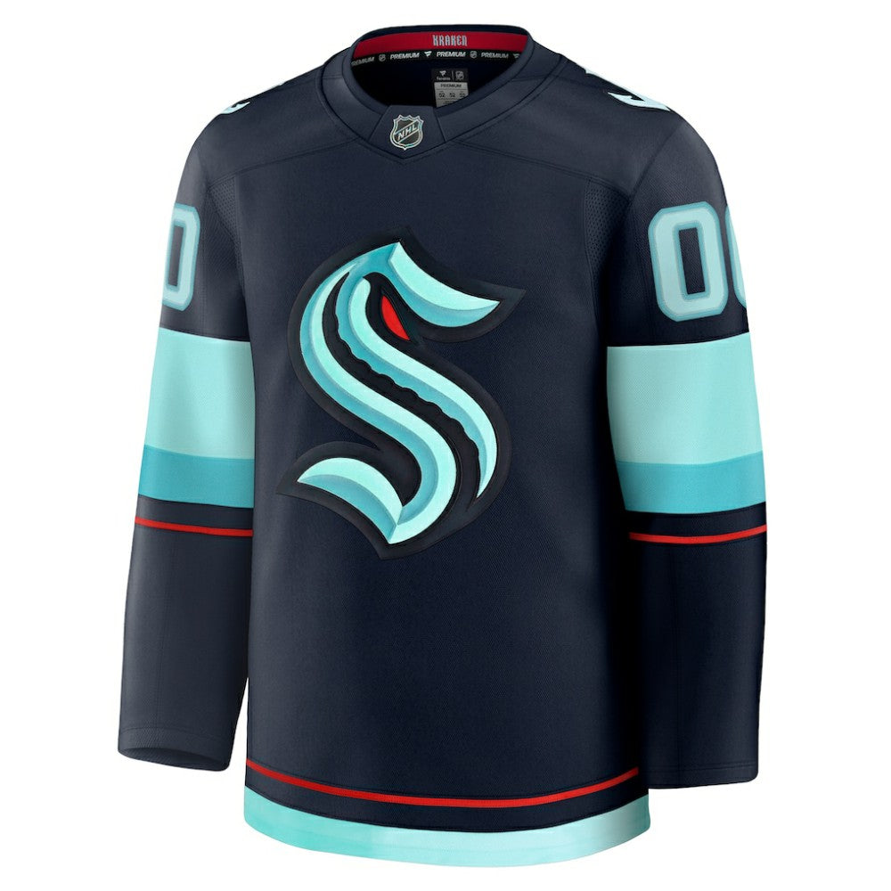 Seattle Kraken Fanatics Home Premium Custom Jersey -  NHL Jerseys