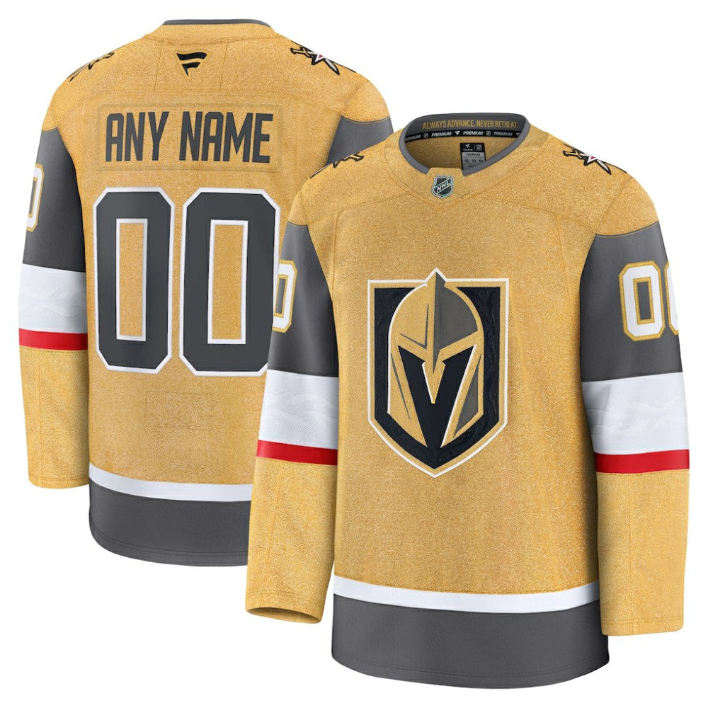 Vegas Golden Knights Fanatics Home Premium Custom Jersey -  NHL Jerseys