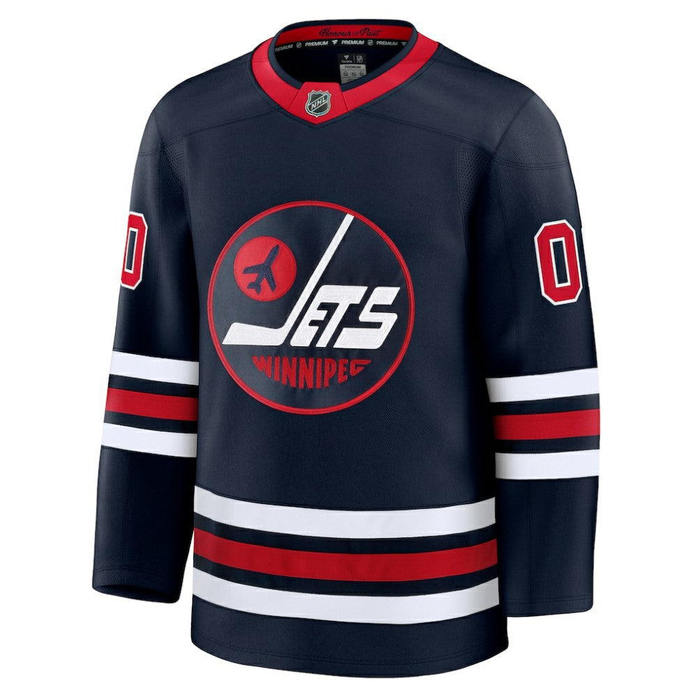 Winnipeg Jets Fanatics Alternate Premium Custom Jersey -  NHL Jerseys