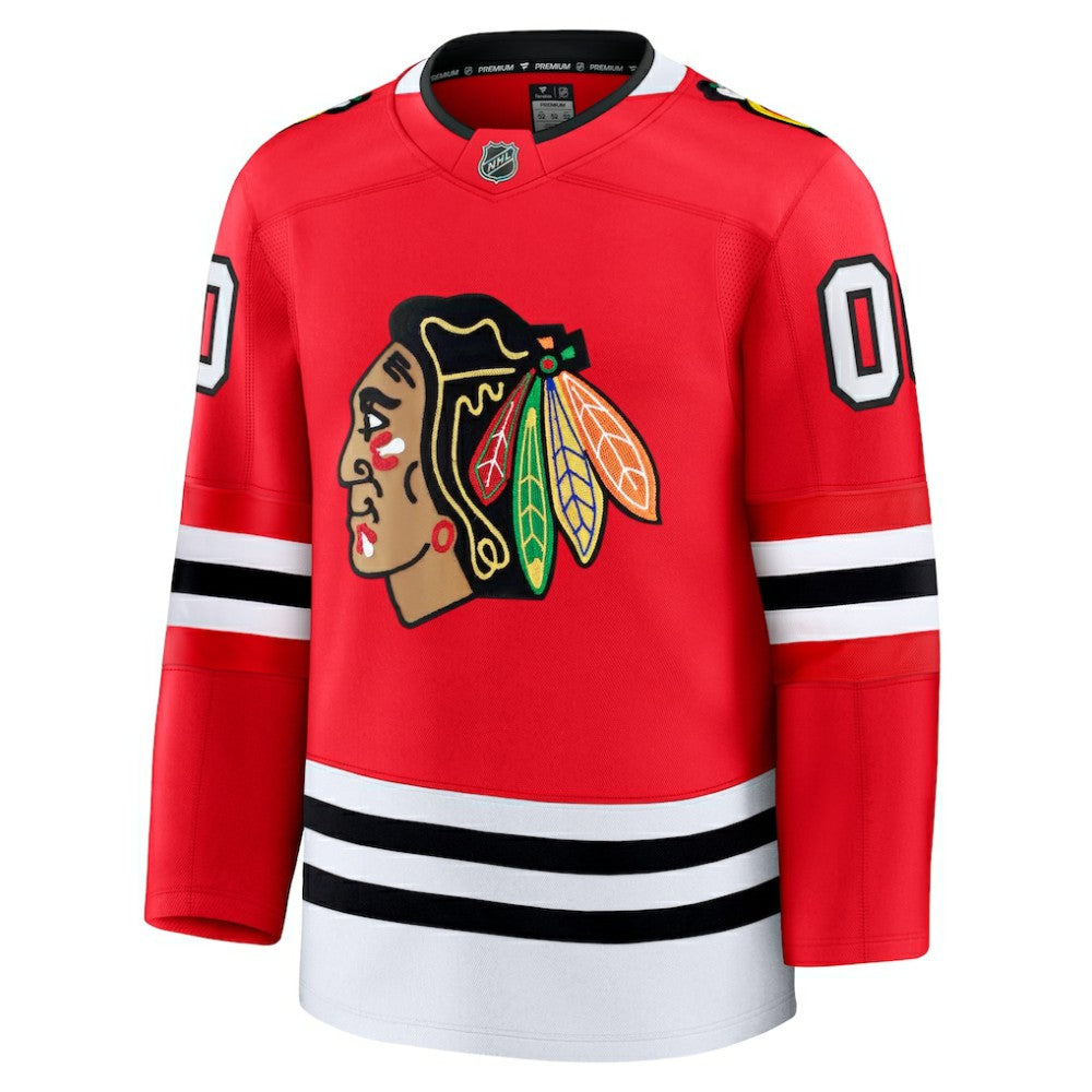 Chicago Blackhawks Fanatics Home Premium Custom Jersey -  NHL Jerseys
