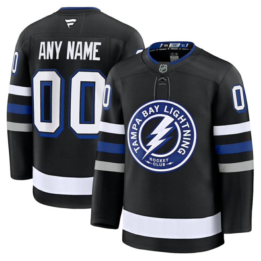 Tampa Bay Lightning Fanatics Alternate Premium Custom Jersey -  NHL Jerseys