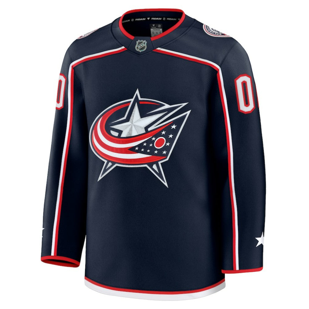 Columbus Blue Jackets Fanatics Home Premium Custom Jersey -  NHL Jerseys