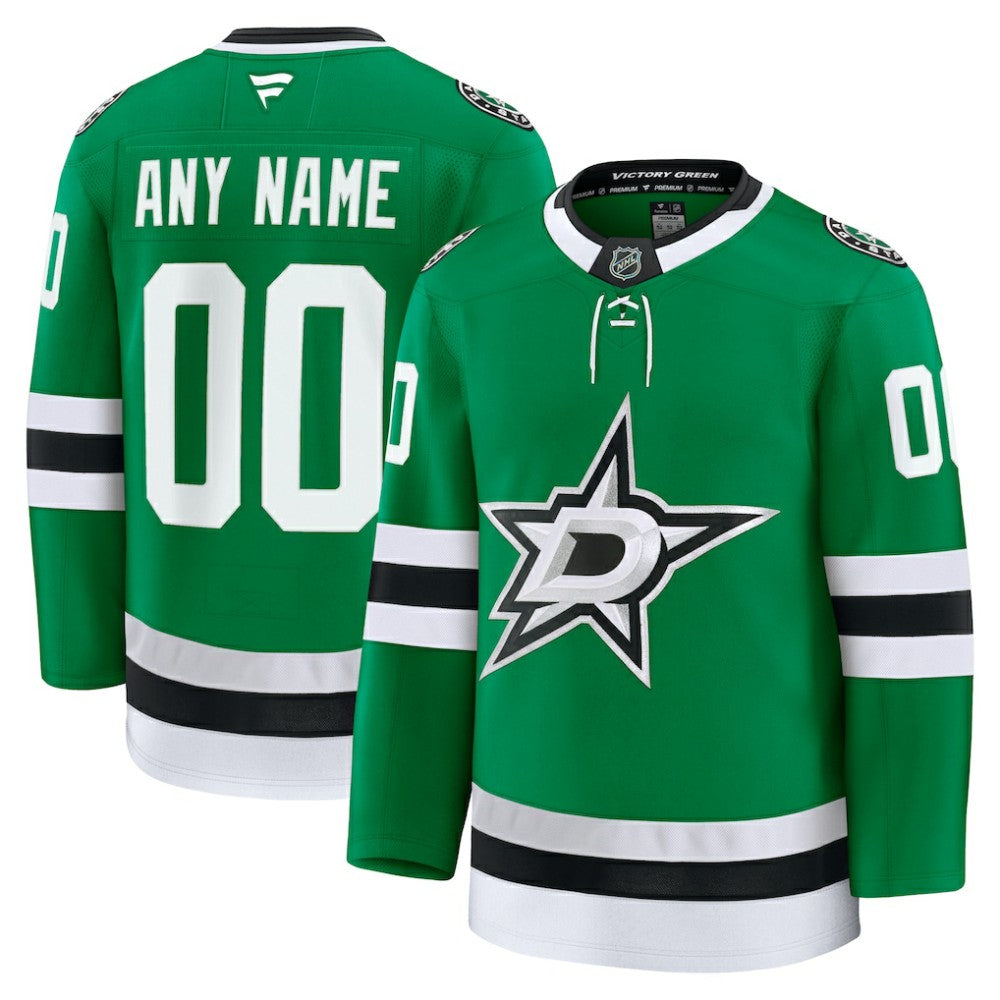 Dallas Stars Fanatics Home Premium Custom Jersey -  NHL Jerseys