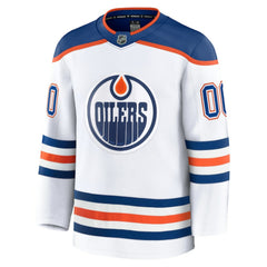 Edmonton Oilers Fanatics Away Premium Custom Jersey -  NHL Jerseys