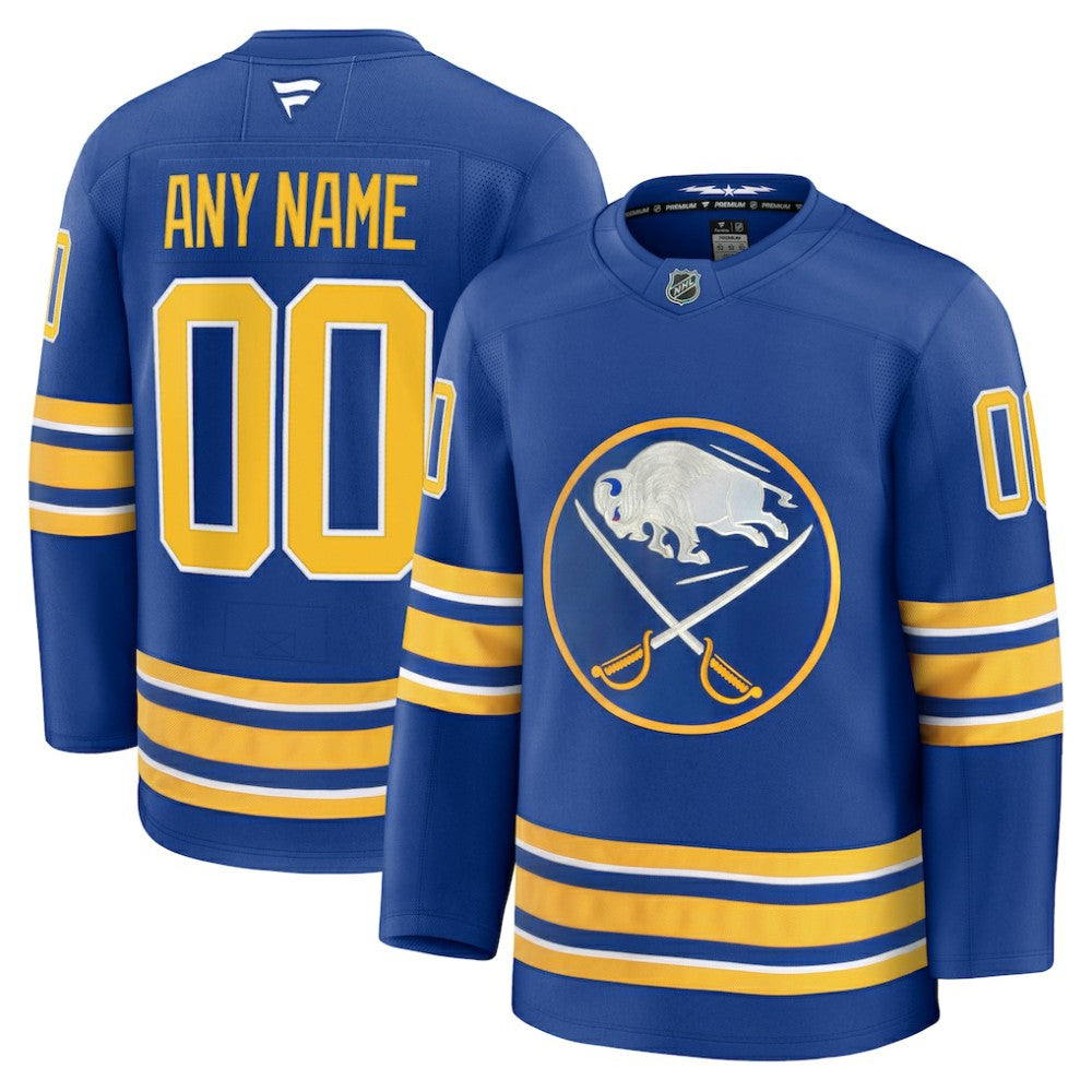 Buffalo Sabres Fanatics Home Premium Custom Jersey -  NHL Jerseys