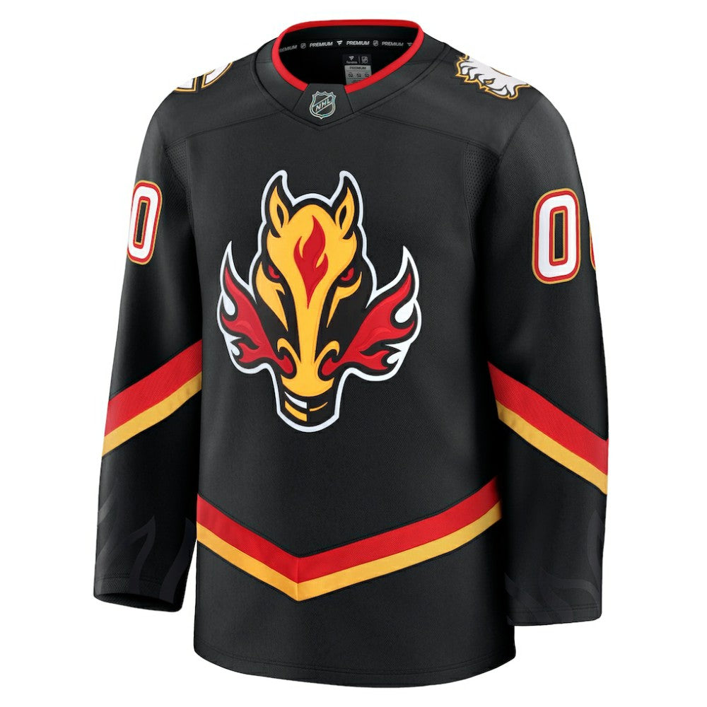 Calgary Flames Fanatics Alternate Premium Custom Jersey -  NHL Jerseys