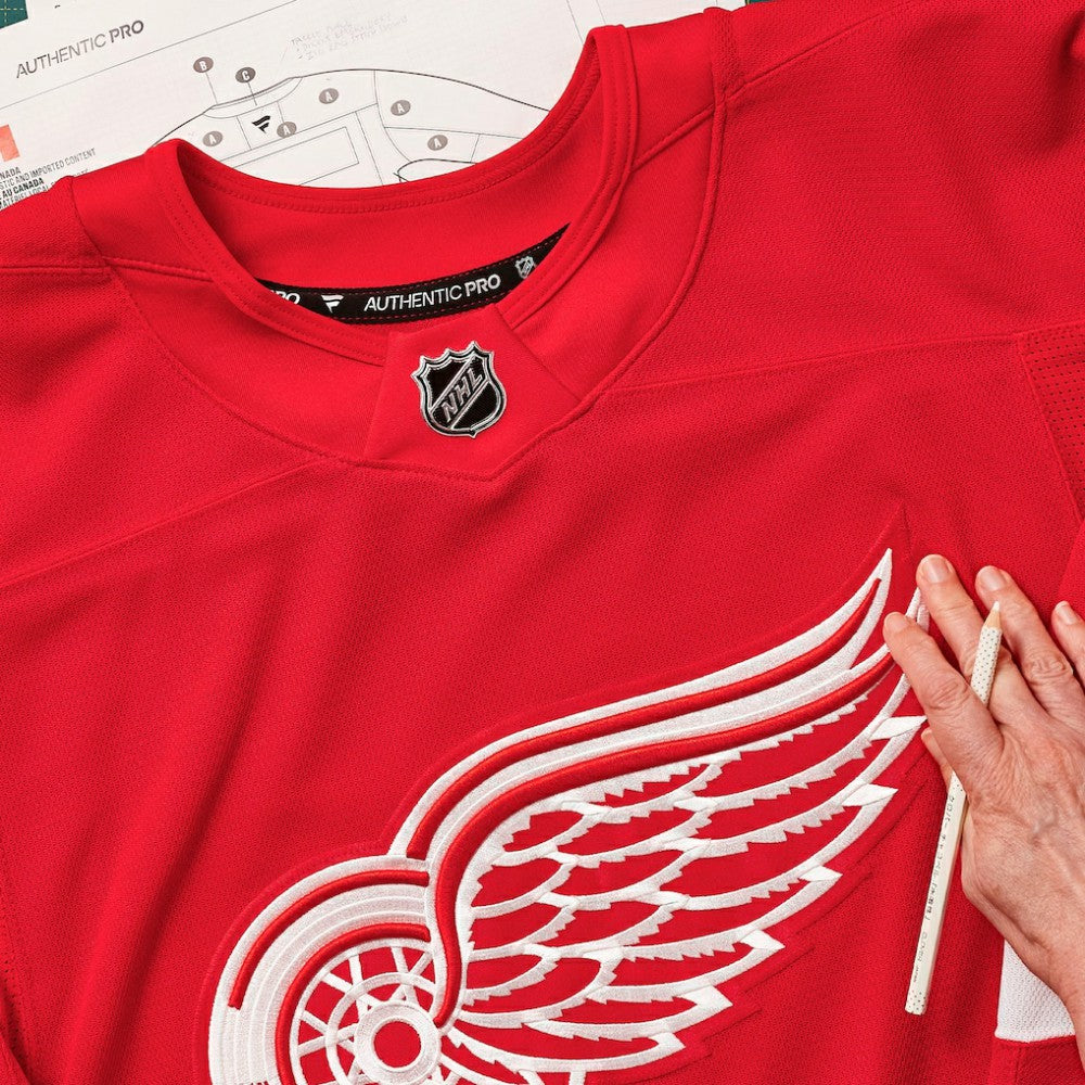 Detroit Red Wings Fanatics Home Authentic Pro Custom Jersey -  NHL Jerseys