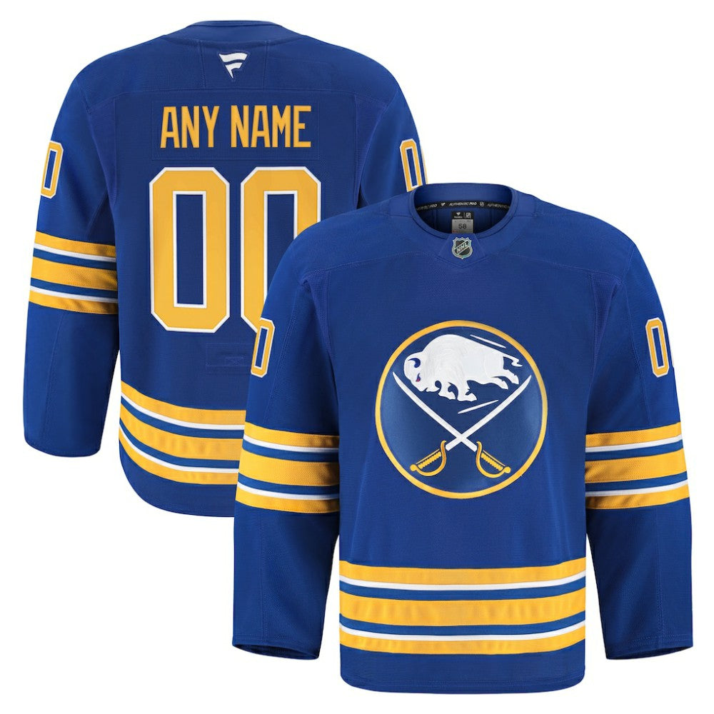 Buffalo Sabres Fanatics Home Authentic Pro Custom Jersey -  NHL Jerseys