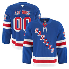 New York Rangers Fanatics Home Authentic Pro Custom Jersey -  NHL Jerseys