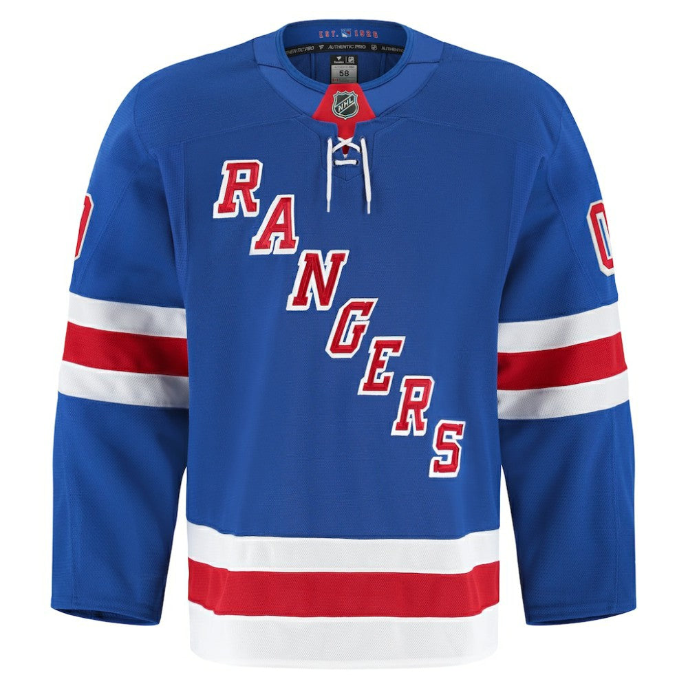 New York Rangers Fanatics Home Authentic Pro Custom Jersey -  NHL Jerseys