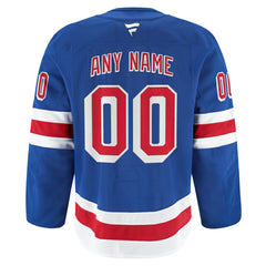 New York Rangers Fanatics Home Authentic Pro Custom Jersey -  NHL Jerseys